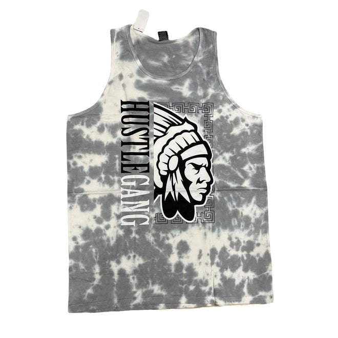 HG HG2 TANK TOP WHITE TIE DYE