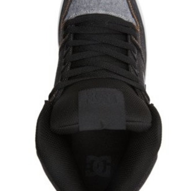 DC PURE HIGH TOP WC BLACK ARMOUR BLACK(1AB)