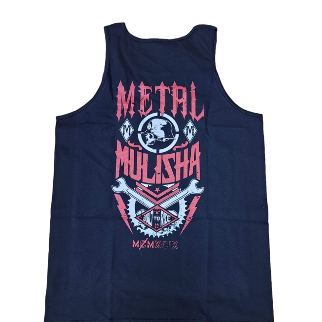 METAL MULISHA WAGE TANK BLACK