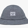 HERSCHEL HENDERSON BUCKET HAT BLACK SEERSUCKER