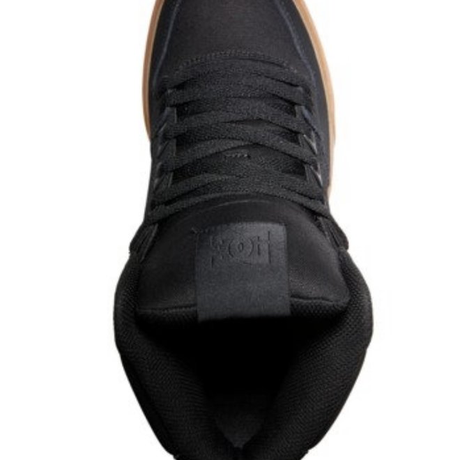 DC PURE HIGH TOP WC BLACK/GUM(BGM)