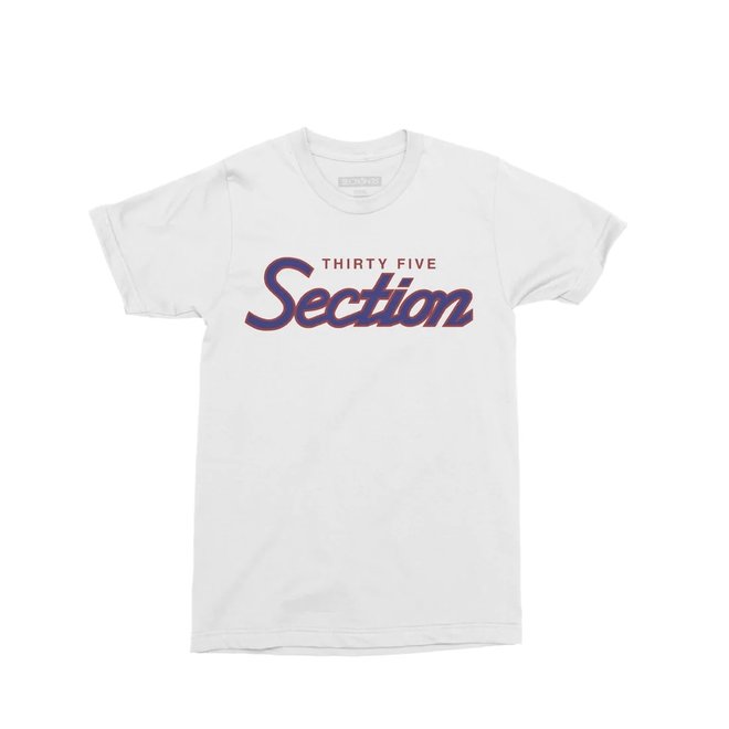 SECTION 35 GOAT SS TEE WHITE