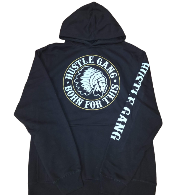 HG BORN FOR THIS PO HOODY BLACK