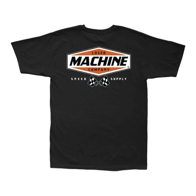 LOSER MACHINE OVERDRIVE SS TEE BLACK