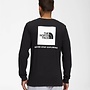 NORTH FACE BOX NSE LS TEE TNFBLACK/TNFWHITE