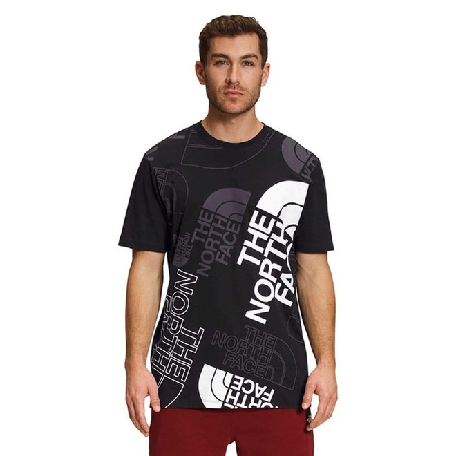 NORTH FACE GRAPHIC INJECTION SS TEE BLACK/BLACK