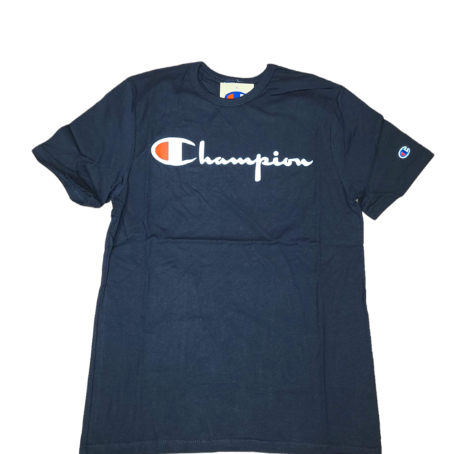 CHAMPION LIGHTWEIGHT SS TEE BLACK