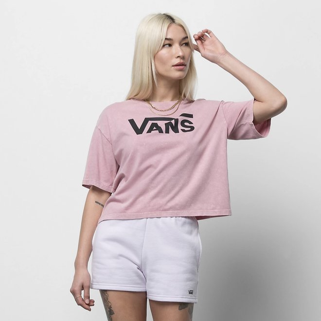 VANS FLYING V RELAXED TEE LILAS