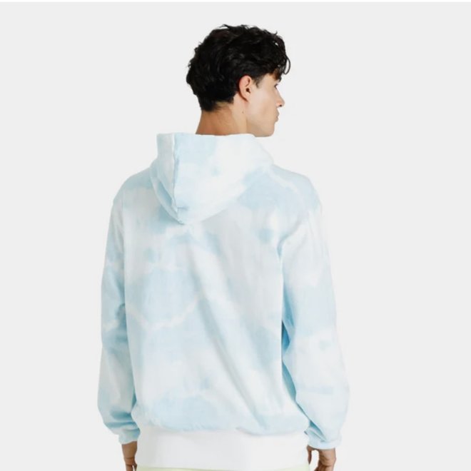 CHAMPION LIGHTWEIGHT TIE DYE PO HOODY EXHIBIT BLUE