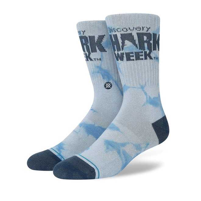 STANCE SHARK WEEK SOCK BLUE