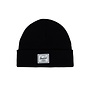 HERSCHEL ELMER SHALLOW BEANIE BLACK