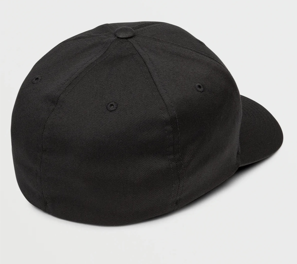 FULL STONE FLEXFIT HAT BLACK Laces