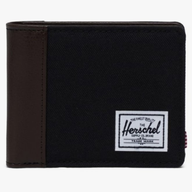 HANK II WALLET BLACK/ CHICORY COFFEE