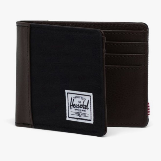 HANK II WALLET BLACK/ CHICORY COFFEE