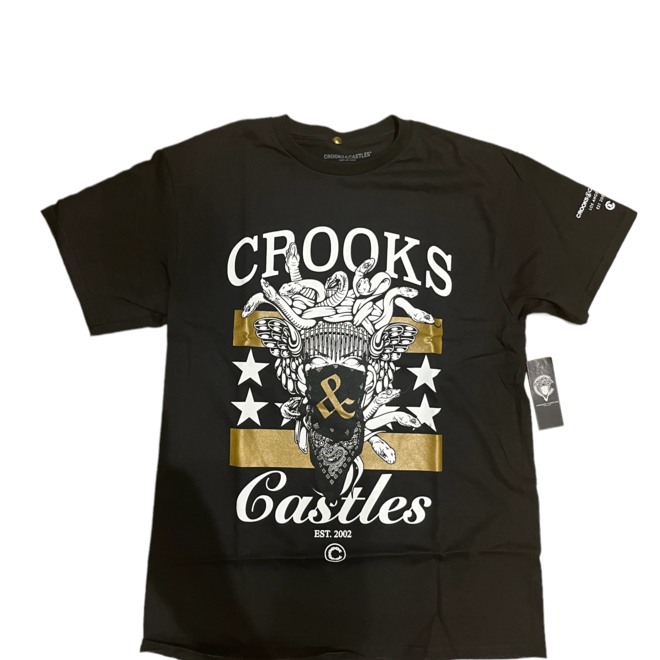 COCAINE & CAVIAR SS TEE BLACK