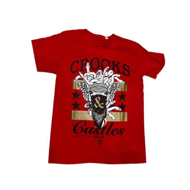 COCAINE & CAVIAR SS TEE RED