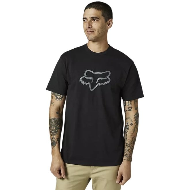 LEGACY FOX HEAD SS TEE BLACK BLACK