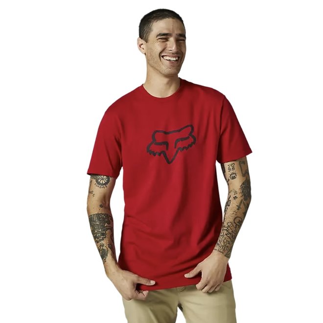 LEGACY FOX HEAD SS TEE FLM RD