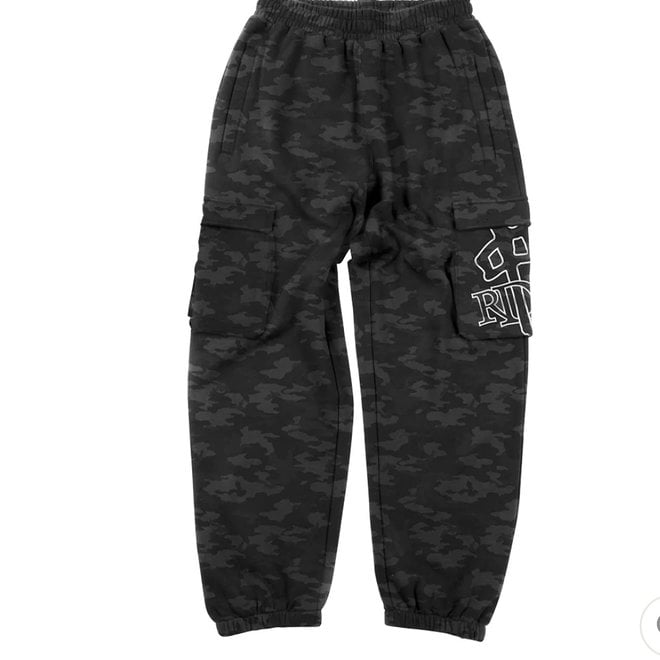 OG CARGO SWEATPANTS BLACK CAMO