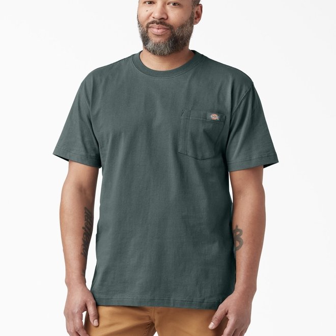 HEAVY CREW SS POCKET TEE GREEN