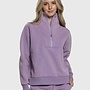 SUNDAY 1/2 ZIP HOODY WASHED PURPLE
