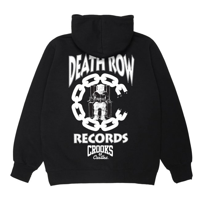 CROOKS DEATH ROW X CROOKS 2 PO HOODY BLACK