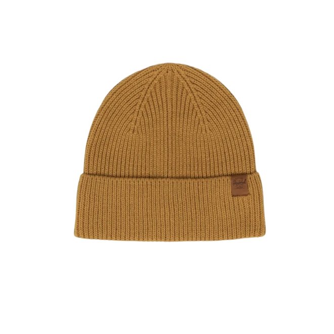 POLSON SUEDE BEANIE HARVEST GOLD