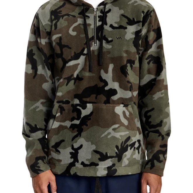 YUKON 1/4 ZIP HOODY CAMO