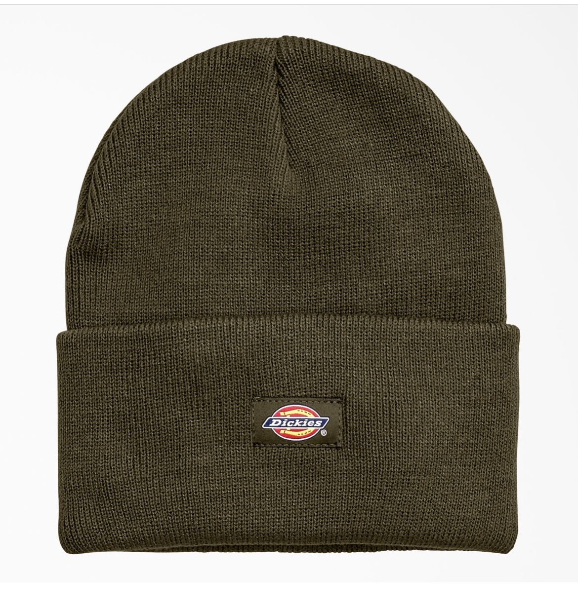 DICKIES CUFFED KNIT BEANIE DARK OLIVE GREEN - Laces