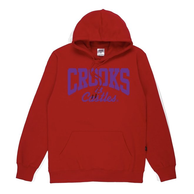 COLORFUL CORE LOGO PO HOODY RED/BLUE