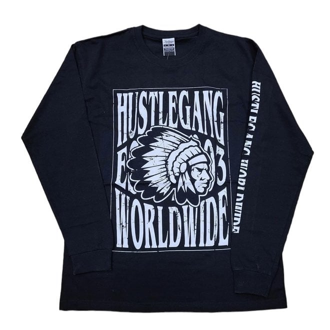 WORLDWIDE LS TEE BLACK