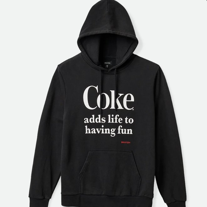 X COCA COLA HAVING FUN PO HOODY BLACK