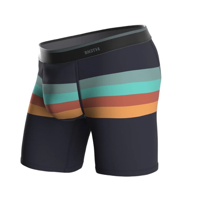 CLASSIC BOXER BRIEF PRINT RESTROSTRIPE DARK NAVY