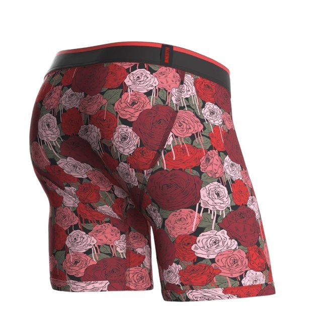 CLASSIC BOXER BRIEF BLEEDING HEARTS RED
