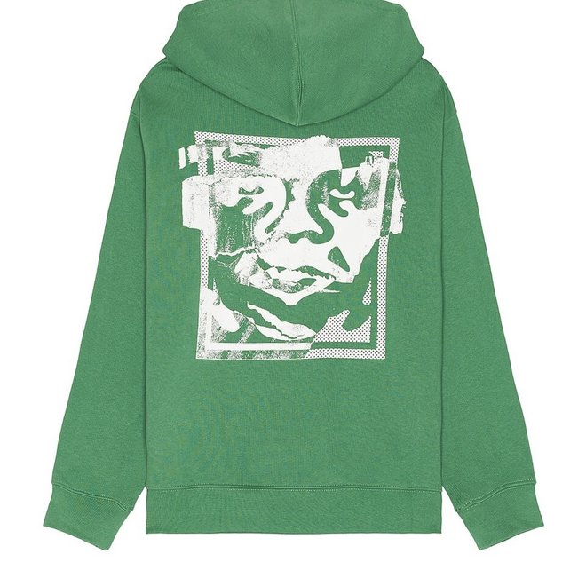 TORN ICON FACE PO HOODY PALM LEAF