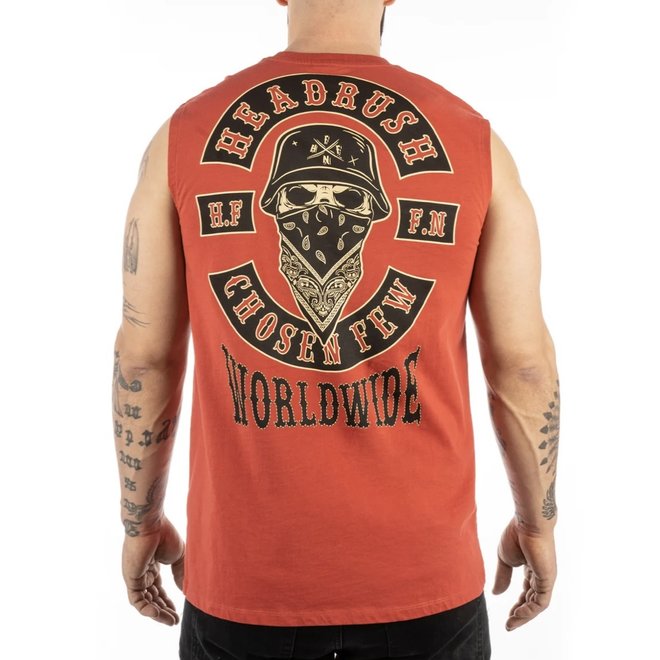 THE JUDGE CREW TANK RED