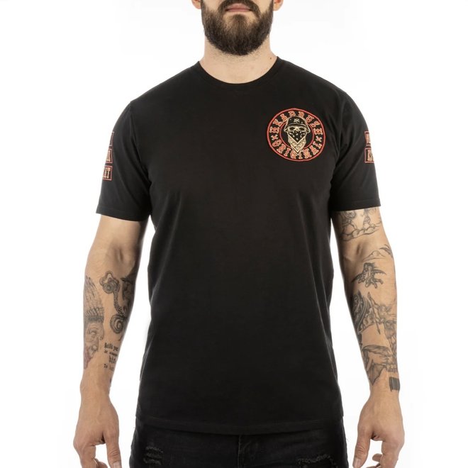 THE JUDGE CREW NECK PATCH SS TEE BLACK