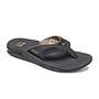 FANNING SANDAL BLACK/BROWN