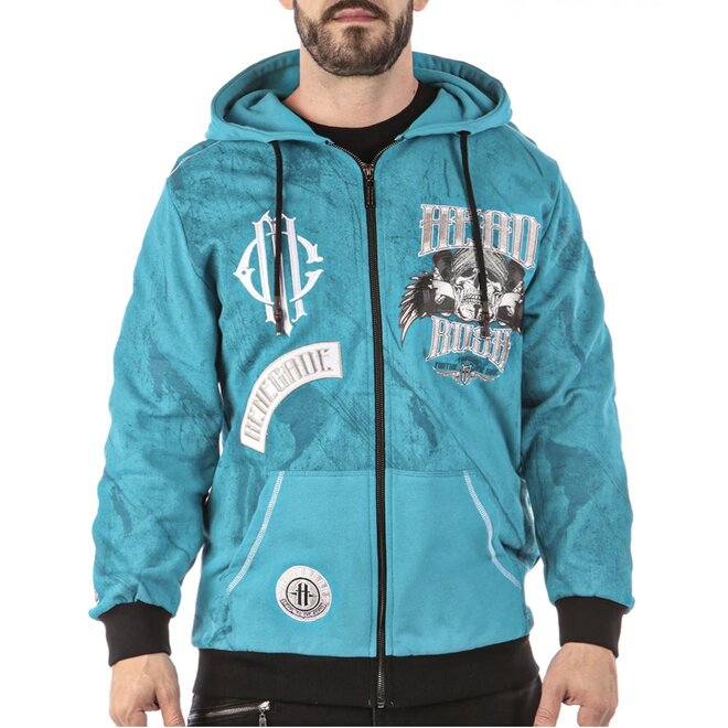THE SCAVENGER ZU HOODY TURQUOISE
