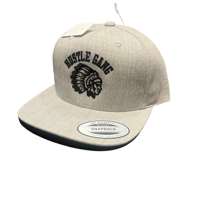 CLASSIC SNAPBACK HAT HEATHER GREY