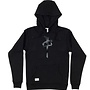 GRADIENT SWIRL CHUNG PO HOODY BLACK