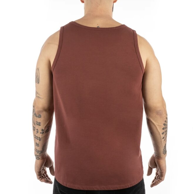 THE MOHAWK ANNIVERSARY COLLECTION TANK DARK RED