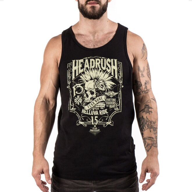 THE MOHAWK ANNIVERSARY COLLECTION TANK BLACK