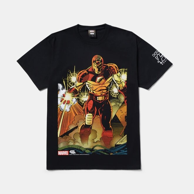 I AM IRON MAN SS TEE BLACK