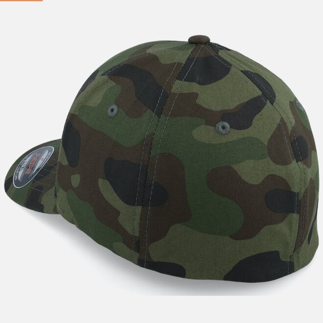 HEAD FLEXFIT HAT GREEN CAMO