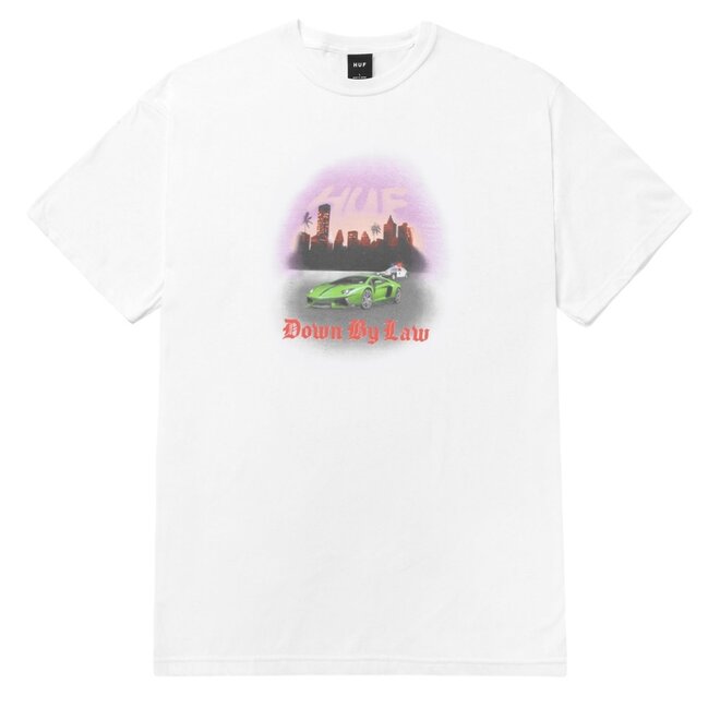 DOWN BY LAW SS TEE WHITE