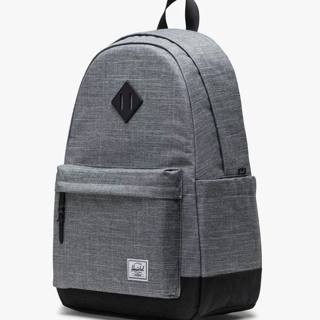 HERITAGE BACKPACK RAVEN CROSSHATCH