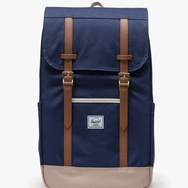 LITTLE AMERICA BACKPACK PEACOAT/LIGHT TAUPE/WHITECAP GRAY