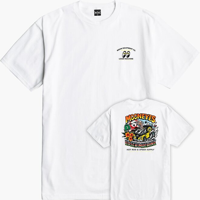 PACIFIC COAST HWY SS TEE WHITE