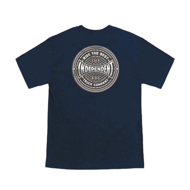 PAVEMENT SPAN SS TEE NAVY